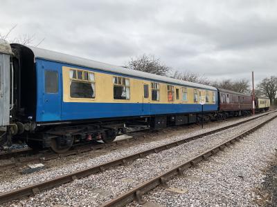 1569 coach at Swindon & Cricklade Railway. &copy; Pistolpete008