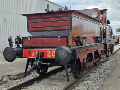 20 steam at Derby - The Greatest Gathering 2025. &copy; MikeMOL