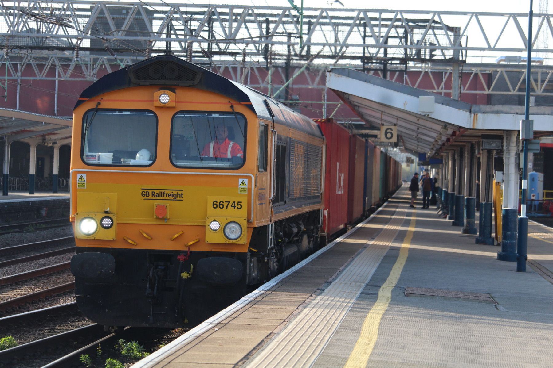 Photo of 66745 at Crewe — trainlogger