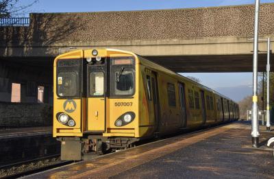 507007 at Hightown. &copy; Brodie