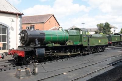 7828 steam at West Somerset Railway - Minehead. &copy; trainlogger
