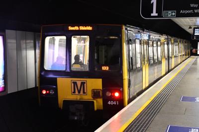 TW4041 at Newcastle Central (Tyne and Wear Metro). &copy; MJM