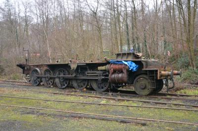 3672 steam at North Yorkshire Moors Railway - Grosmont TMD. &copy; AJax