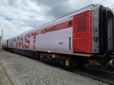 11092 coach at Derby - The Greatest Gathering 2025. &copy; MikeMOL