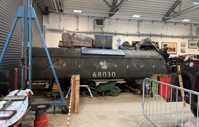 68030 steam at Darlington 1861 Shed. &copy; AJax
