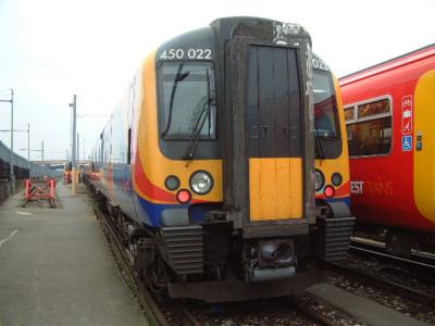 450022 at Clapham Junction Depot. &copy; Byron5574