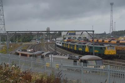 86610 at Crewe Basford Hall Freightliner Depot. &copy; Kempydak
