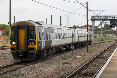 158774 at Peterborough. &copy; South Coast Trainspotter