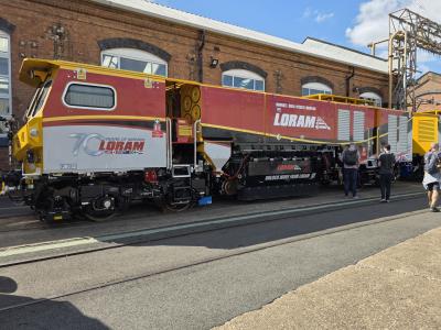 Loram RGX02 at Derby - The Greatest Gathering 2025. &copy; MikeMOL