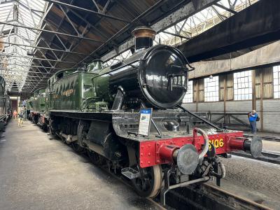 6106 steam at Didcot Railway Centre. &copy; Cookey84