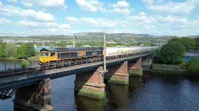 photo of 66741 at Dalreoch