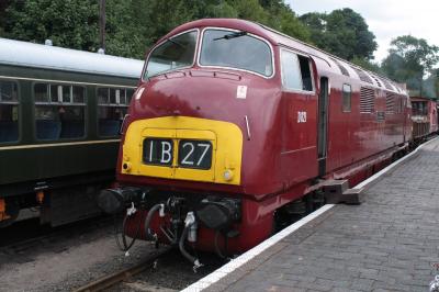 D821 at Severn Valley Railway. &copy; linuxyeti