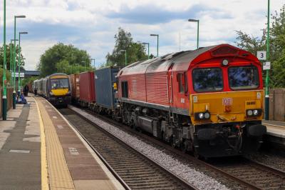 66082 at Tamworth. &copy; South Coast Trainspotter