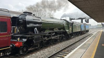 60103 steam at Oxford. &copy; Luivery