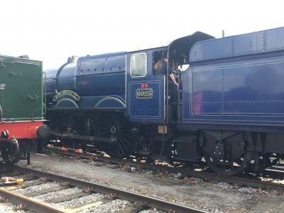 6023 Steam at Old Oak Common HST Depot. &copy; Pape_Timmo