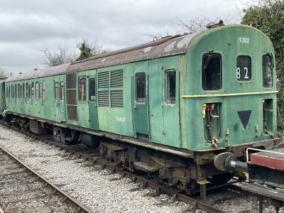 DEMU 1302 at Swindon & Cricklade Railway. &copy; Pistolpete008