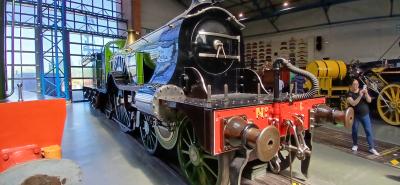 1 steam at York National Railway Museum. &copy; Geoff
