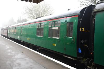 1851 coach at Mid Hants Railway - Alresford. &copy; MJM