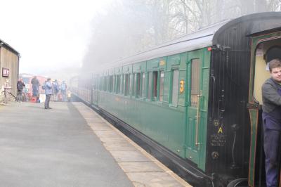 S3554S coach at Keighley & Worth Valley Railway - Ingrow. &copy; ConnorsRailPhotography