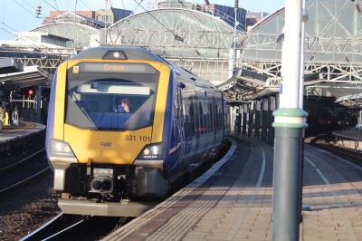 331101 at Manchester Piccadilly. &copy; ConnorsRailPhotography