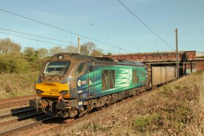 68004 at Golborne Junction. &copy; stevexos