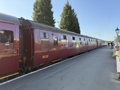 5032 coach at Severn Valley Railway - Kidderminster. &copy; AJax