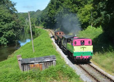 Tkh 5374 steam at South Devon Railway - Hood Bridge. &copy; AJax