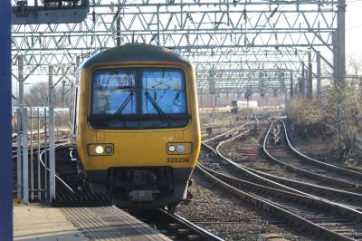323208 at Manchester Piccadilly. &copy; ConnorsRailPhotography