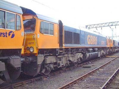 66717 at Willesden TMD. &copy; Byron5574