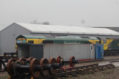 66504 at Leeds Vehicle Maintenance Facility (Leeds Midland Road). &copy; ConnorsRailPhotography