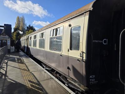 4584 coach at Chinnor & Princes Risborough Railway. &copy; MikeMOL