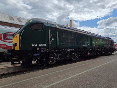 93003 at Derby - The Greatest Gathering 2025. &copy; MikeMOL