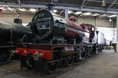 1000 steam at Barrow Hill. &copy; South Coast Trainspotter