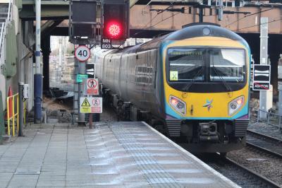 185121 at Manchester Victoria. &copy; ConnorsRailPhotography