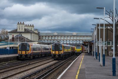 444040,444026,70001 at Eastleigh. &copy; Shotts