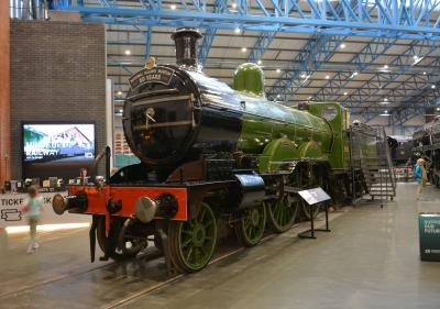990 steam at York National Railway Museum. &copy; AJax