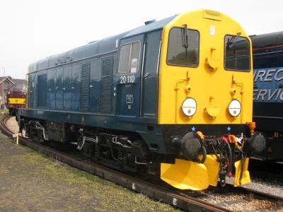 20110 at Eastleigh Works. &copy; Byron5574
