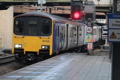 150128 at Manchester Victoria. &copy; ConnorsRailPhotography