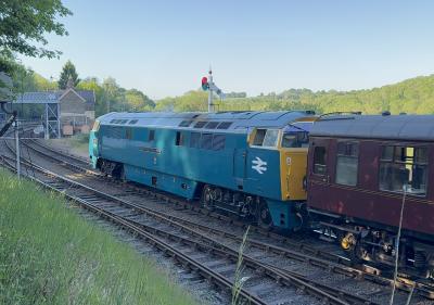 D1015 at Severn Valley Railway - Highley. &copy; AJax