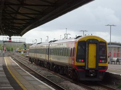 159107 at Westbury. &copy; Western Campaigner