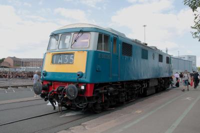 E3035 at Derby - The Greatest Gathering 2025. &copy; stevexos