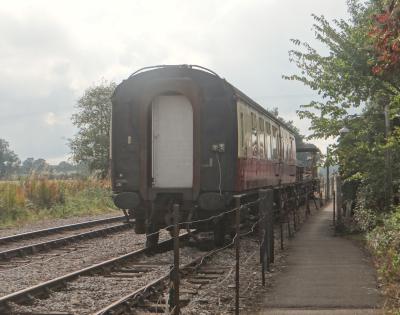 35204 coach at East Somerset Railway - Cranmore. &copy; MJM