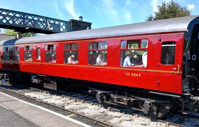 4844 coach at Embsay & Bolton Abbey Steam Railway. &copy; Geoff