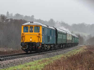 photo of 73140 at Spa Valley Railway