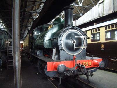 1363 STEAM at Didcot Railway Centre. &copy; Byron5574