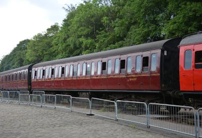 46157 coach at Keighley & Worth Valley Railway - Ingrow. &copy; AJax