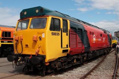 50035 at Derby - The Greatest Gathering 2025. &copy; stevexos