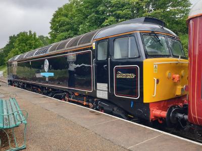57002 at Bluebell Railway - Horsted Keynes. &copy; MikeMOL