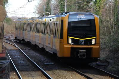555035 at South Gosforth (Tyne & Wear Metro). &copy; ConnorsRailPhotography