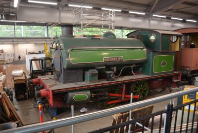 RSHN7416 steam at Locomotion, Shildon. &copy; AJax
